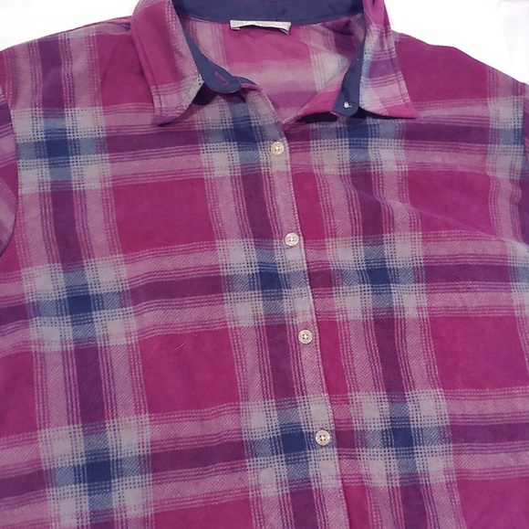 Lee Tops - SALE 2/$10 New Lee Fleece Plaid Top